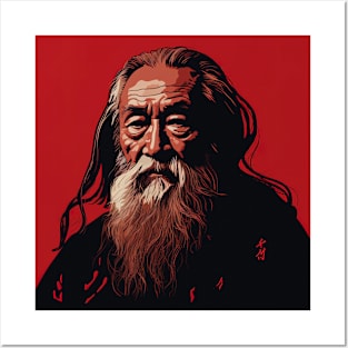 Laozi Posters and Art
